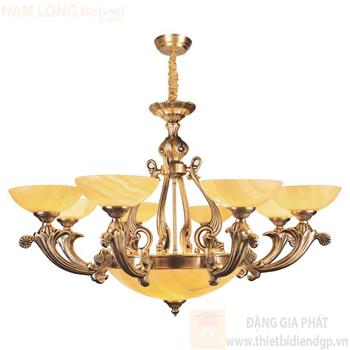 Đèn chùm đồng cao cấp Ø950*H650, E27*11 lamp NC 745/8